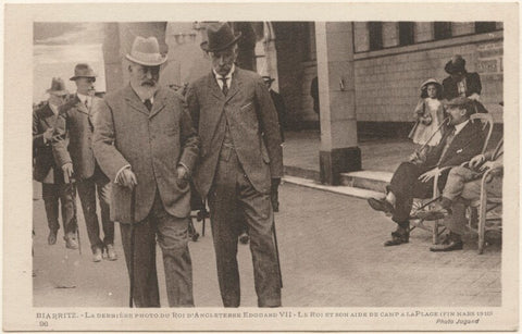 King Edward VII with his aide-de-camp NPG x196906