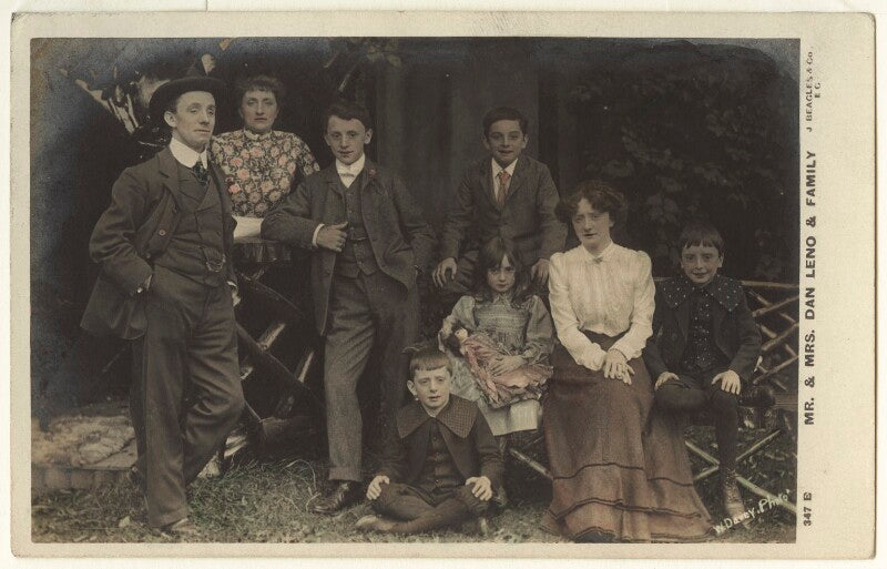 'mr. & mrs. dan leno & family' (including dan leno and sarah lydia galvin (née reynolds)) npg x32133