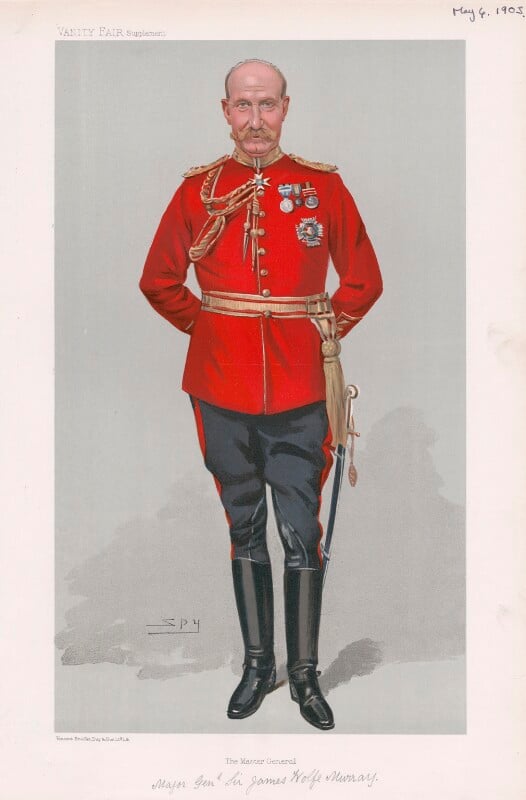 Sir james wolfe murray ('men of the day. no. 952. "the master general"') npg d45273