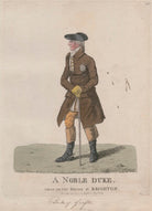 Augustus Henry FitzRoy, 3rd Duke of Grafton ('A noble duke, taken on the Steyne at Brighton') NPG D13313