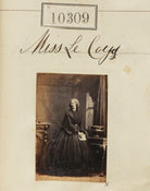 Miss Le Cocq NPG Ax60023