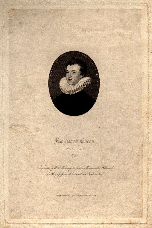 Francis bacon, 1st viscount st alban npg d5880