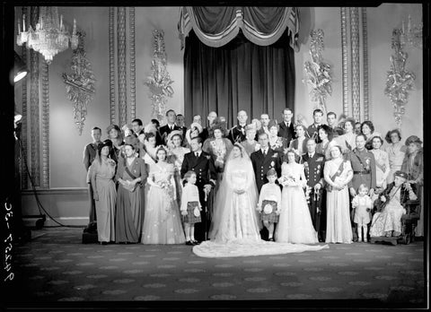 Wedding of Queen Elizabeth II and Prince Philip, Duke of Edinburgh NPG x158912