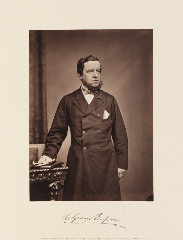 George frederick samuel robinson, 1st marquess of ripon and 3rd earl de grey npg ax15864