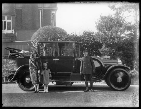 Minoru Foley (née Greenstone), Lady Foley; Adrian Gerald Foley, 8th Baron Foley and an unknown man NPG x124308