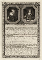 Thomas Wentworth, 1st Earl of Strafford and Spencer Compton, 2nd Earl of Northampton NPG D28207