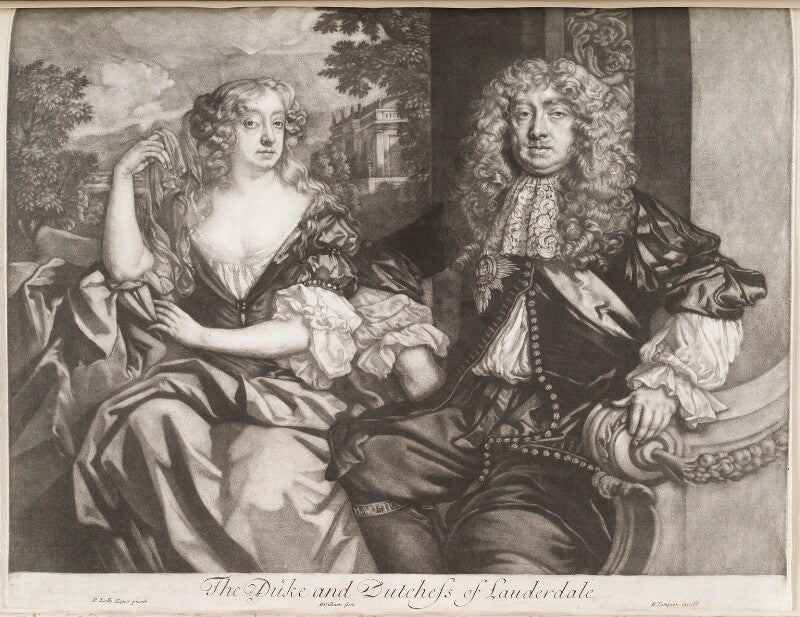 John maitland, duke of lauderdale; elizabeth murray, duchess of lauderdale and countess of dysart npg d11673