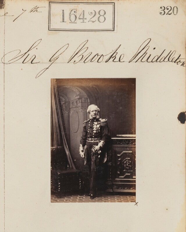 Sir george nathaniel broke middleton, 3rd bt npg ax64341