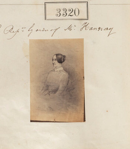 Mrs Hannay ('Reproduction by order of Mr. Hannay') NPG Ax52717