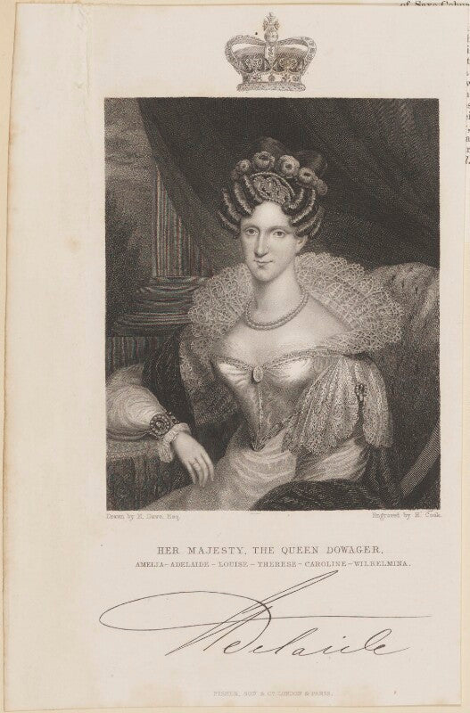 Queen adelaide (princess adelaide of saxe meiningen) npg d8144