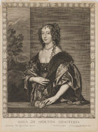 Ann Douglas (née Villiers), Countess of Morton NPG D10897
