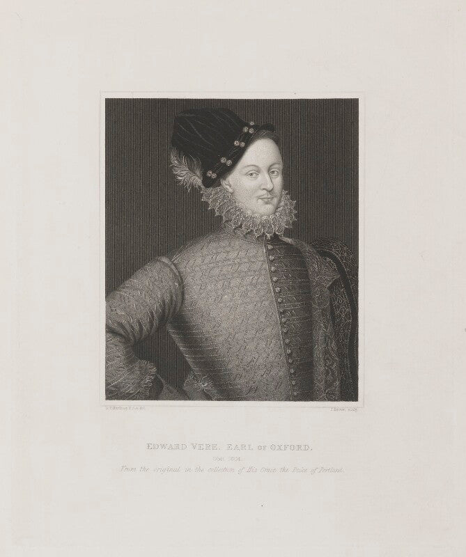 Edward de vere, 17th earl of oxford npg d39484