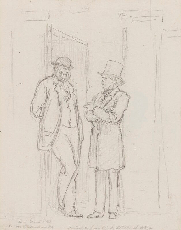 Sir francis grant; sir edwin landseer npg 2521