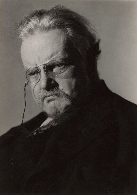G.k. chesterton npg x1790