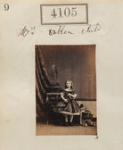 Unknown girl ('Mrs Allen child') NPG Ax54120