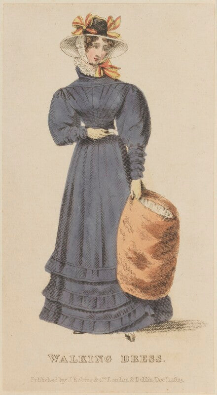 'walking dress', december 1825 npg d47561
