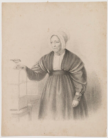 Portrait of a lady wit (Unknown Sitter) NPG D42558