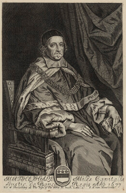 Sir matthew hale npg d29864