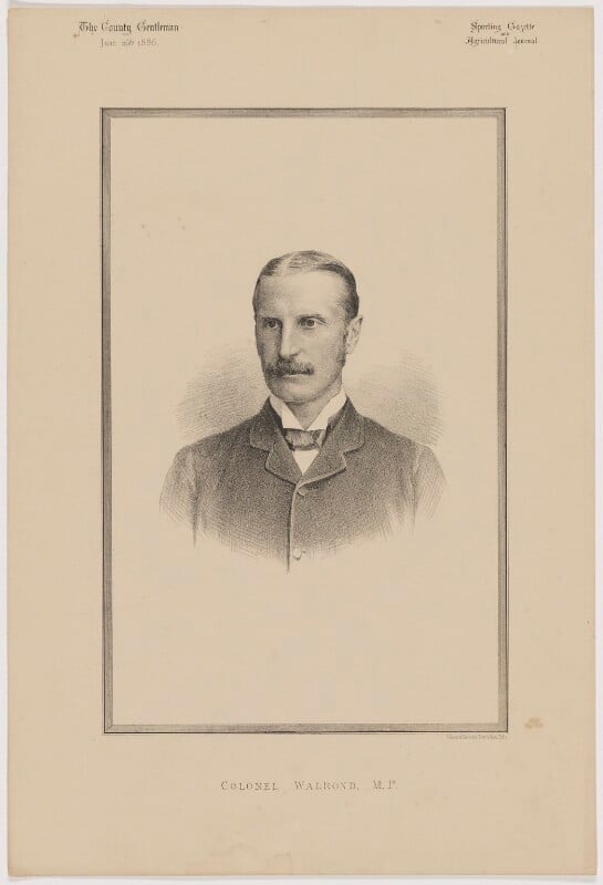 William hood walrond, 1st baron waleran npg d46180