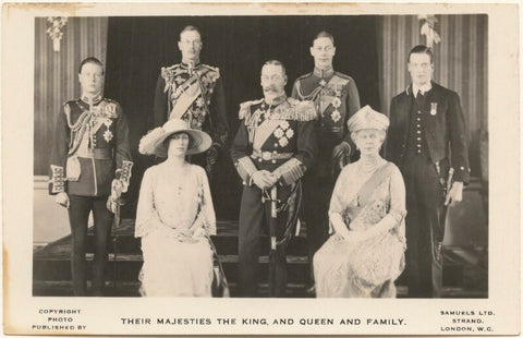 'Their Majesties the King and Queen and Family' NPG x137833