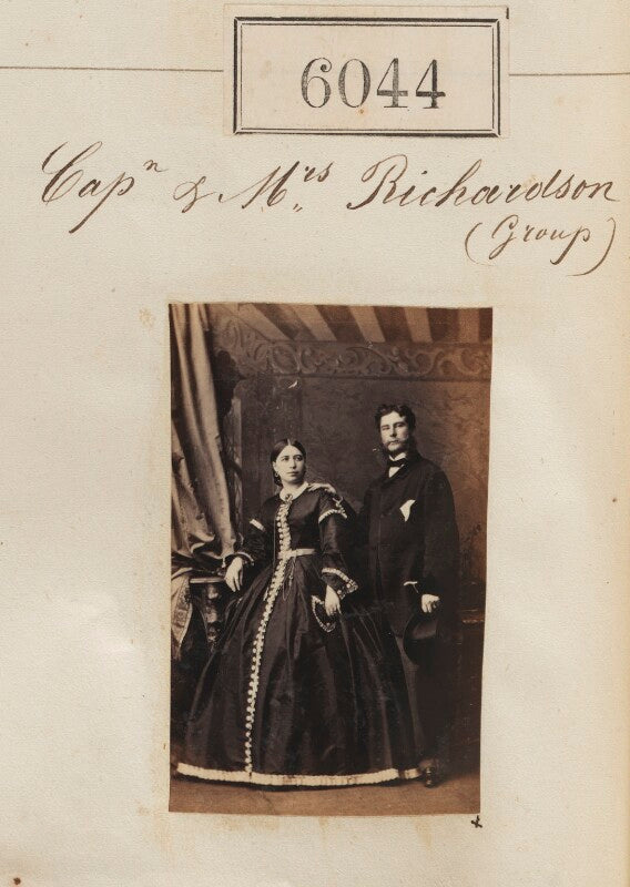 Mrs richardson; captain richardson npg ax55998
