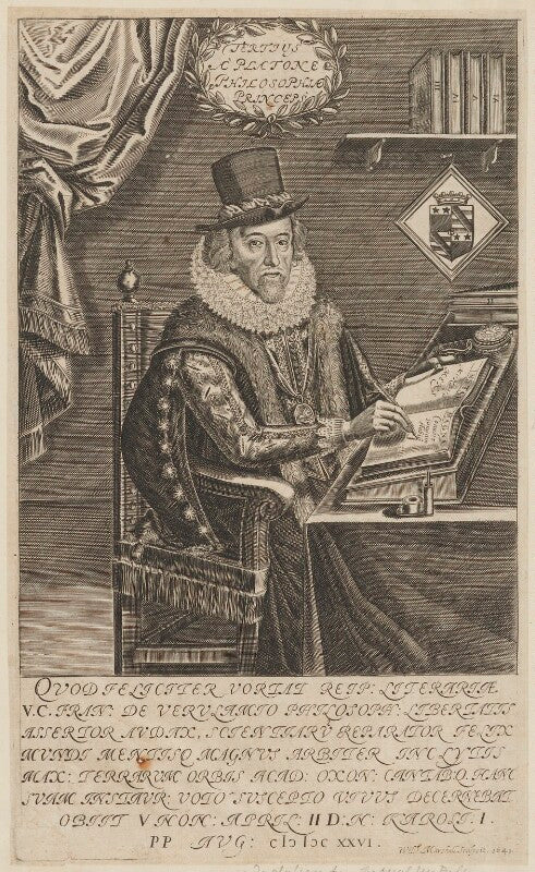 Francis bacon, 1st viscount st alban npg d39994