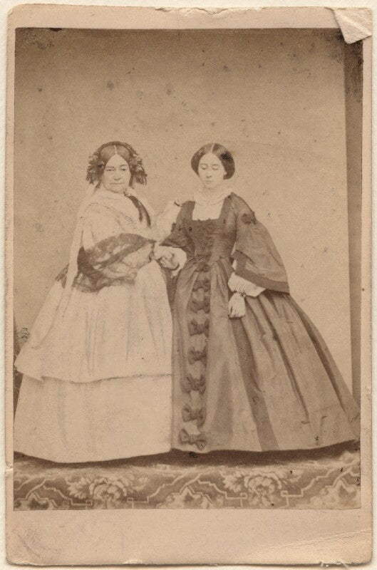 Princess victoria, duchess of kent and strathearn; princess alice, grand duchess of hesse npg ax38463