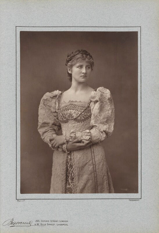 Mary anderson (mrs de navarro) as rosalind in 'as you like it' npg ax5405