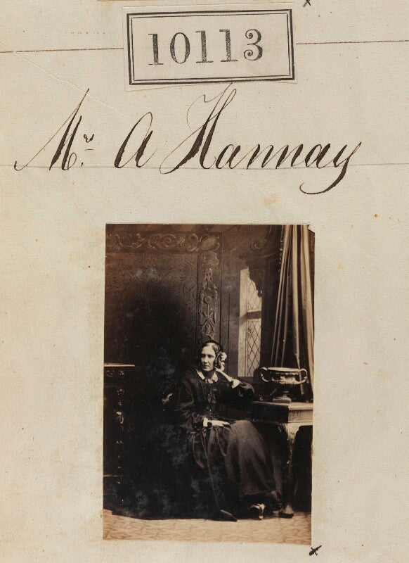 Mrs a. hannay npg ax59828