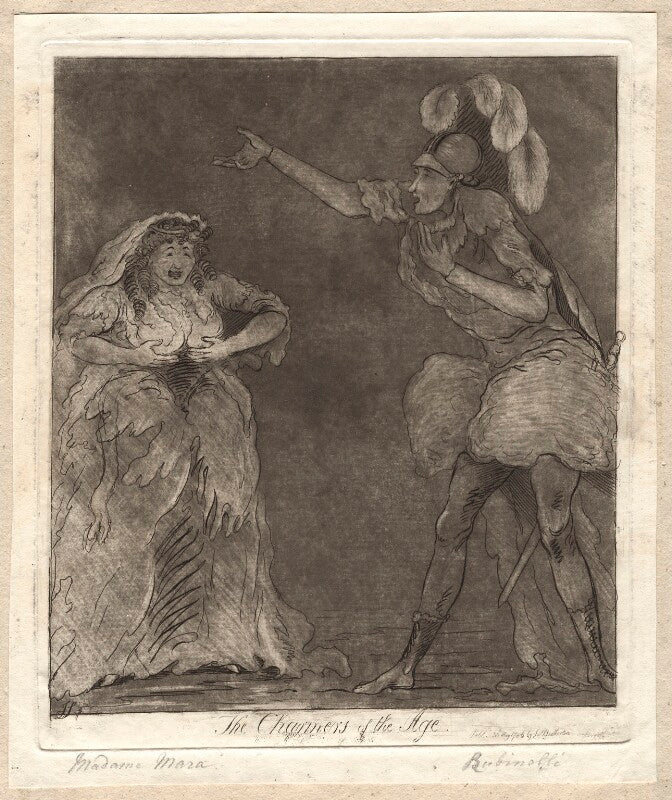 'the charmers of the age' (gertrud elisabeth mara; rubinelli) npg d9568