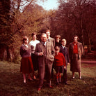 Evelyn Waugh with his family NPG x88242