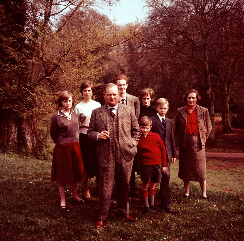 Evelyn waugh with his family npg x88242