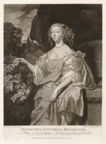 Henrietta Hyde (née Boyle), Countess of Rochester NPG D30533