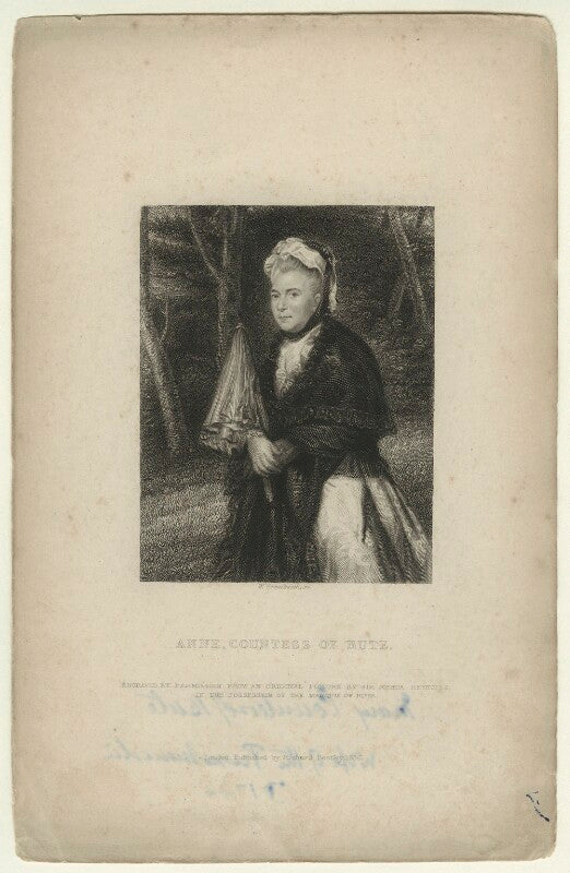 Mary stuart (née wortley montagu), countess of bute npg d21525