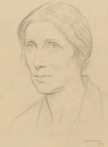 Evelyn Jane Sharp (Mrs H.W. Nevinson) NPG 4001