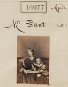Eliza Sant (née Thomson); Mowbray Lees Sant NPG Ax64857