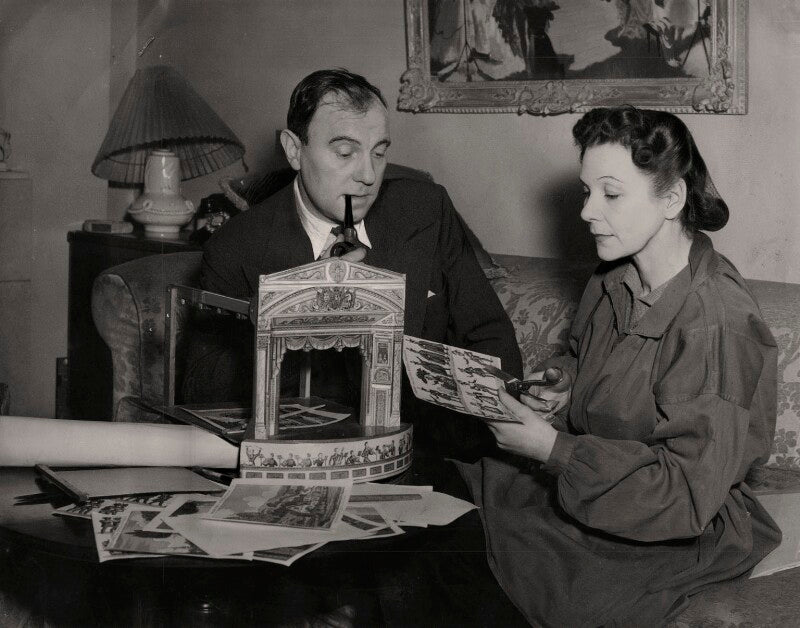 Sir ralph richardson; doris zinkeisen npg x138013