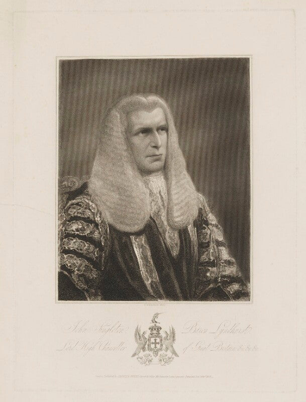 John singleton copley, baron lyndhurst npg d38037