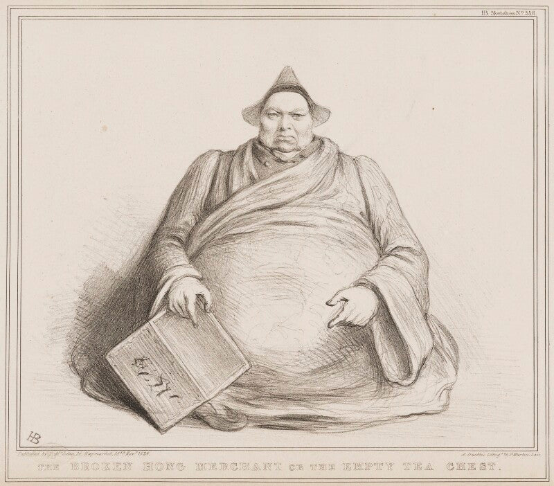 The broken hong merchant or the empty tea chest (prince augustus frederick, duke of sussex) npg d41492