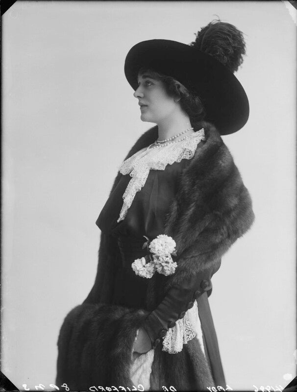 Eva carrington (evelyn victoria anne, lady de clifford (née chandler, later mrs tate)) npg x80110