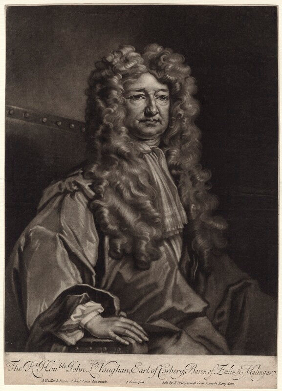 John vaughan, 3rd earl of carbery npg d31415