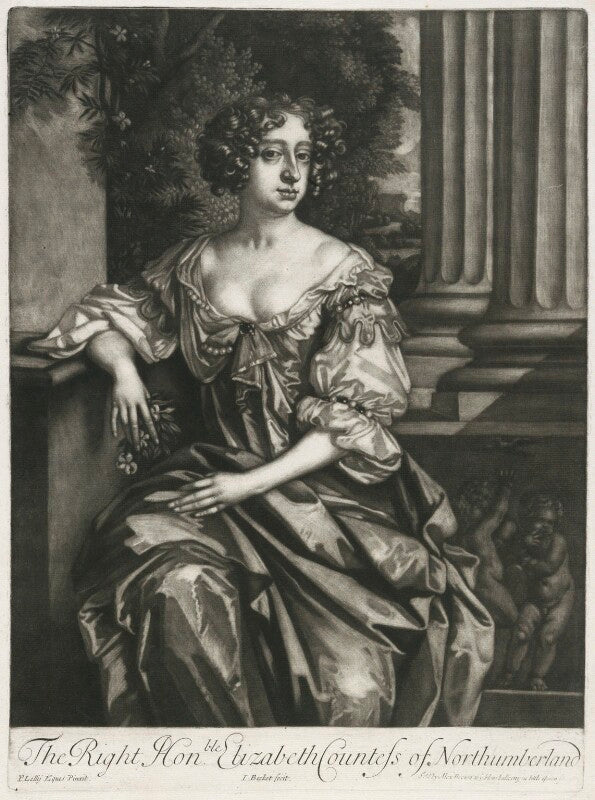 Elizabeth montagu (née wriothesley), countess of montagu when countess of northumberland npg d11420