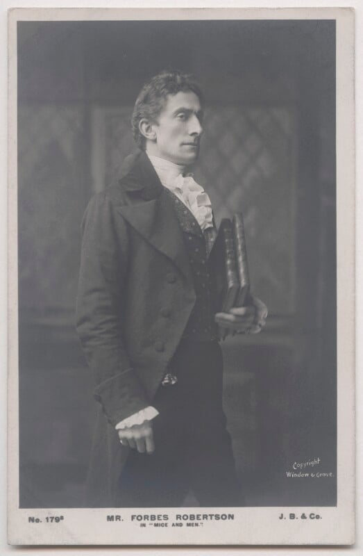 Sir johnston forbes robertson in 'mice and men' npg x197625