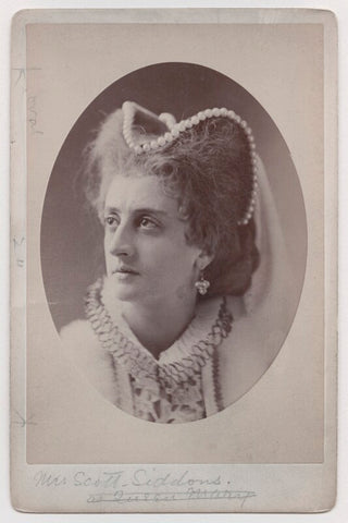Mary Frances Scott-Siddons as Princess Elizabeth in 'Twixt Axe and Crown' NPG x196952