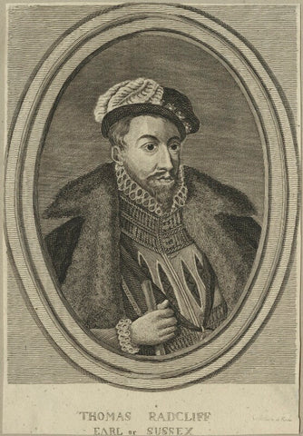 Thomas Radcliffe, 3rd Earl of Sussex NPG D24894