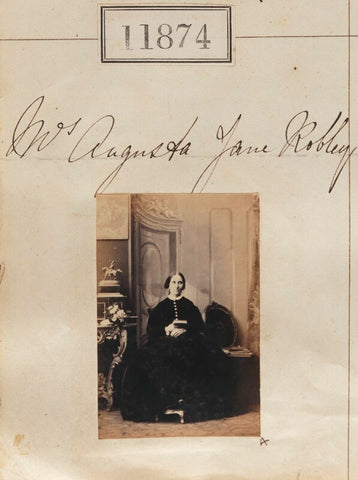 Augusta Jane Robley (née Penfold) NPG Ax61552