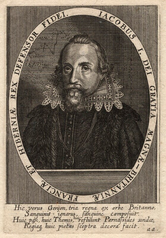King James I of England and VI of Scotland NPG D18252