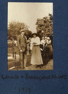 Gerald Frank Shove; Fredegond Shove (née Maitland) NPG Ax140502