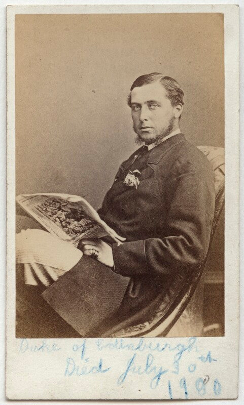 Prince alfred, duke of edinburgh and saxe coburg and gotha npg x134828