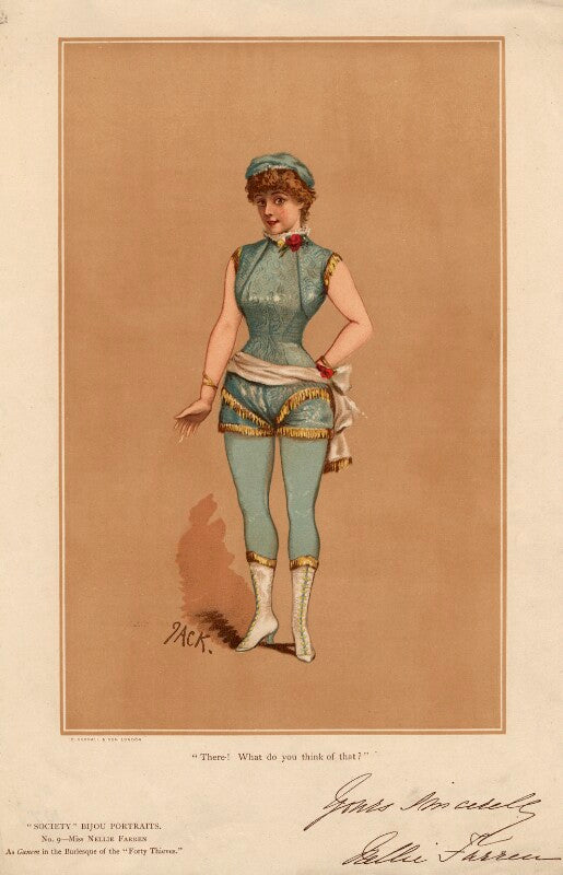Ellen ('nellie') farren as ganem in 'the forty thieves' npg d2329